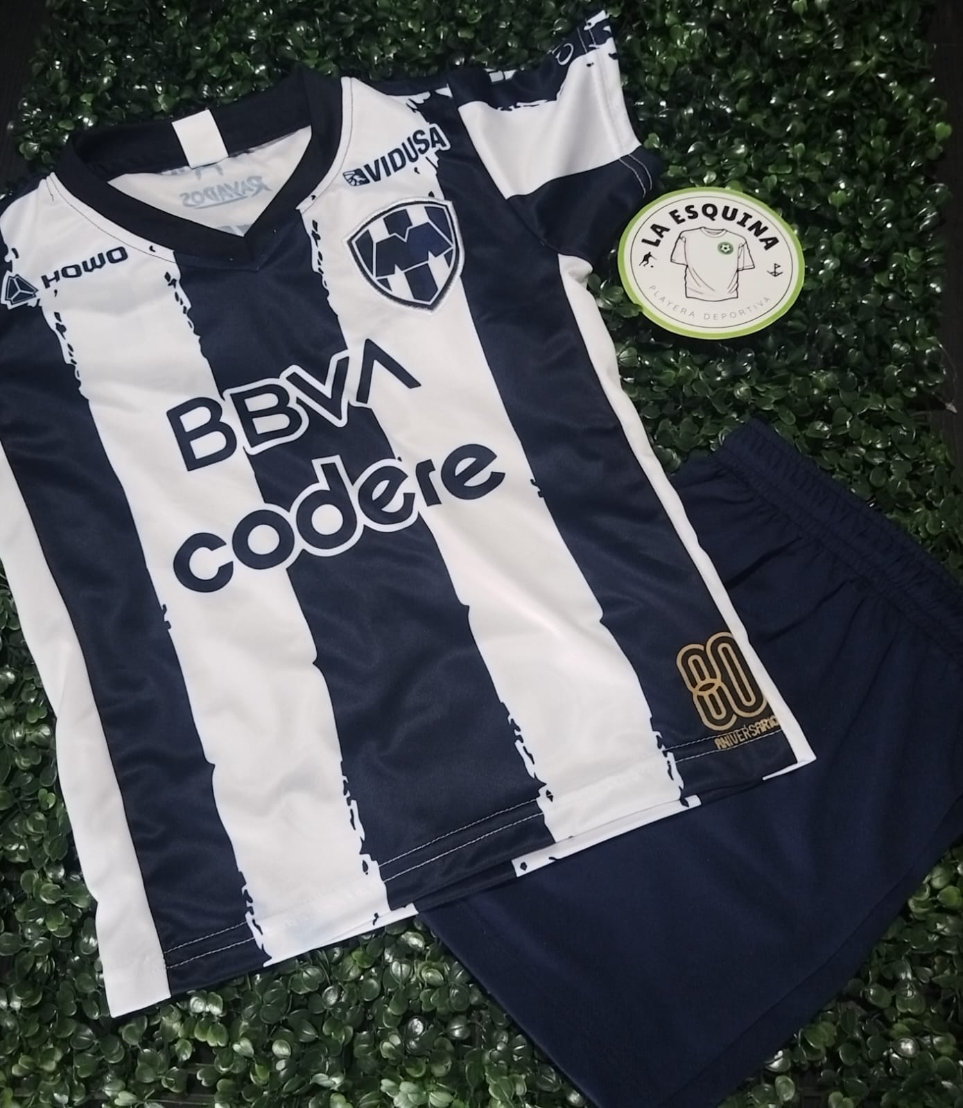 Playera de rayados